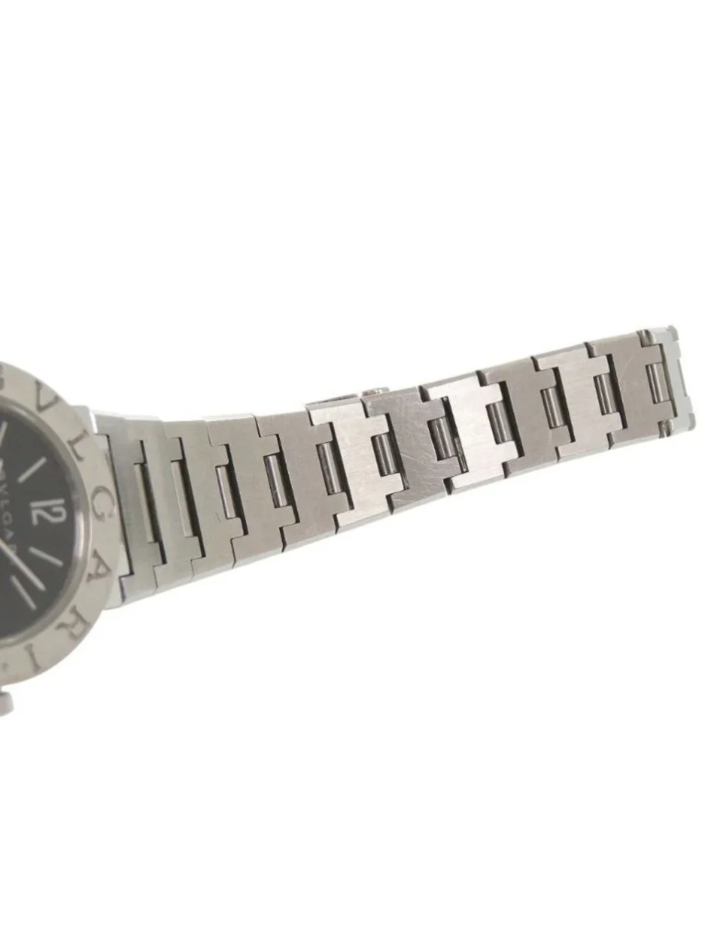 Bvlgari Black SS Quartz Watch Dial